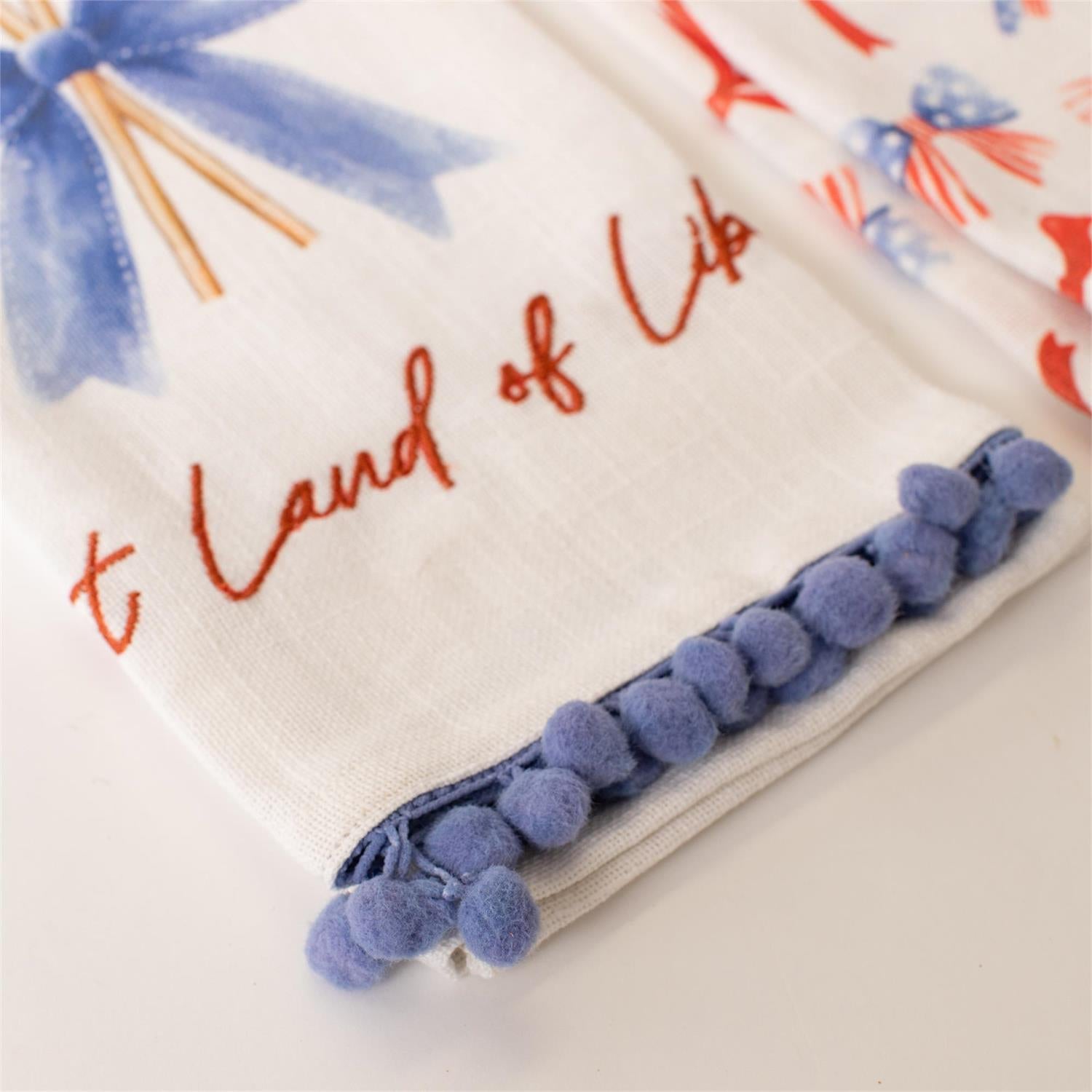 Liberty Ribbons and Bows Kitchen Towels (S/3)