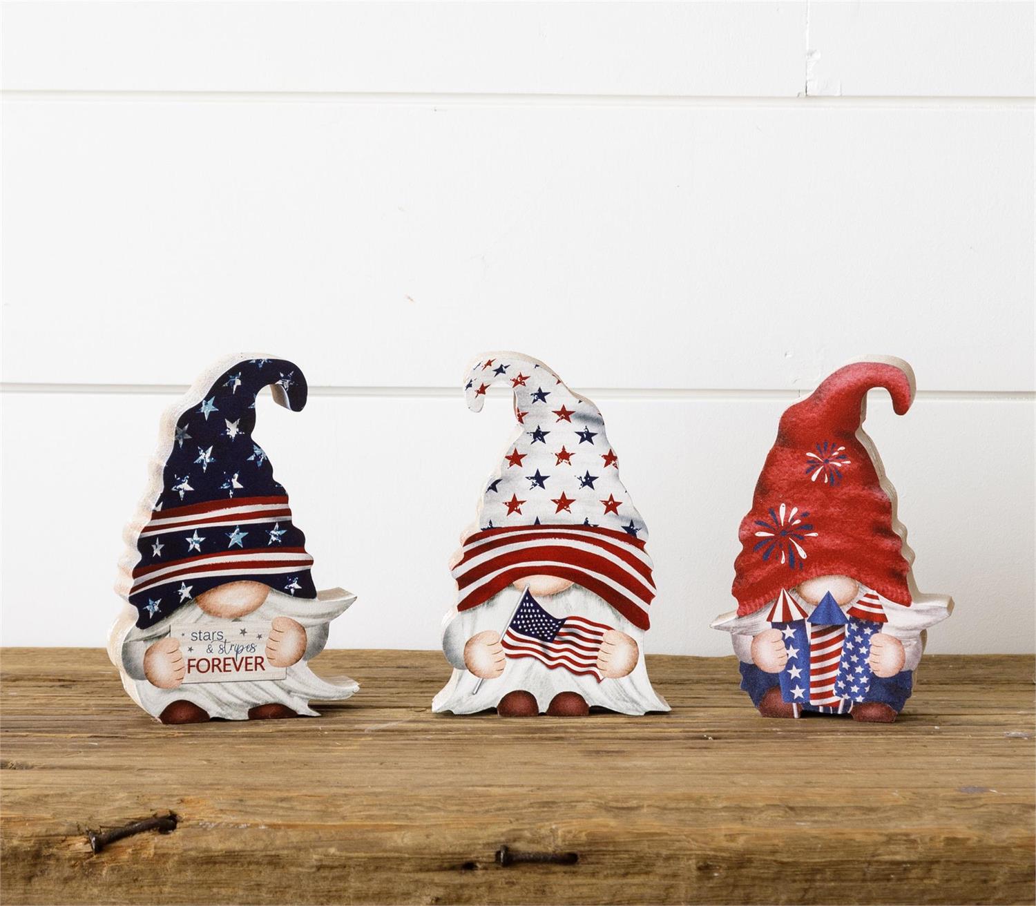 USA Gnome Table Sitters