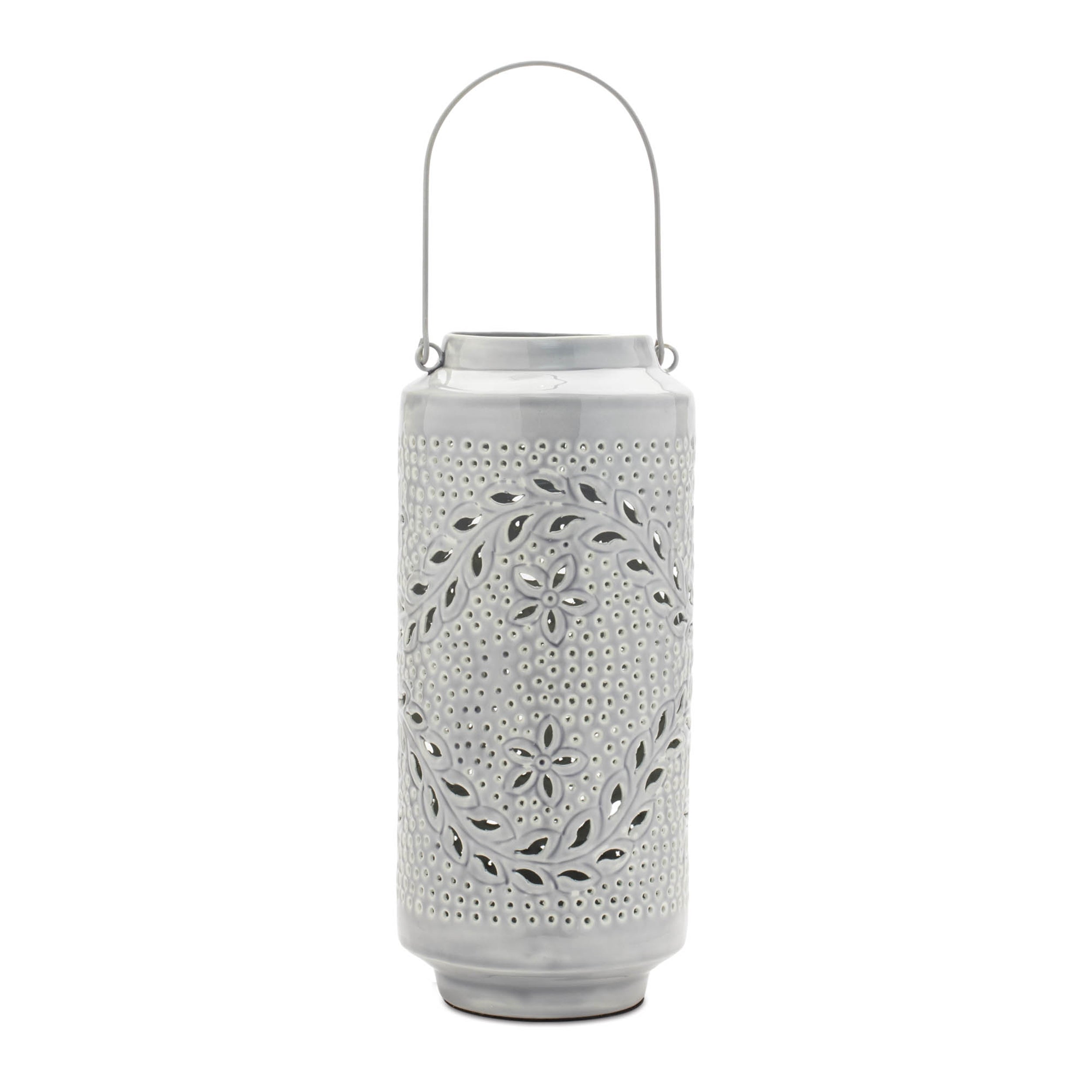 Lantern 15.5"H Iron